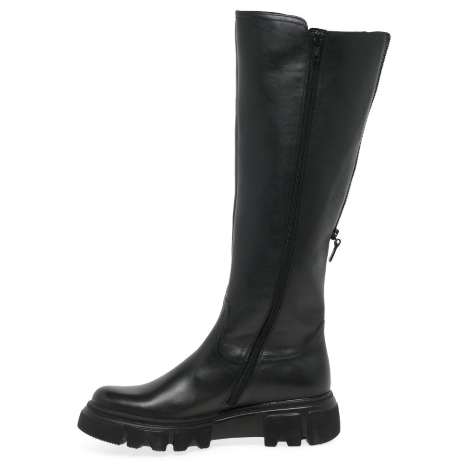 Bottes Longues Juan Femmes Noires Gabor | Exclusif